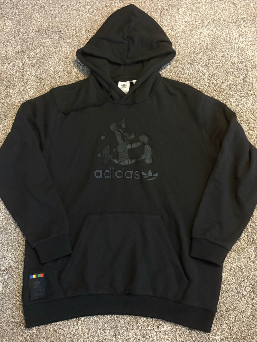 Adidas x Disney Rare NWOT Goofy Hoodie XL